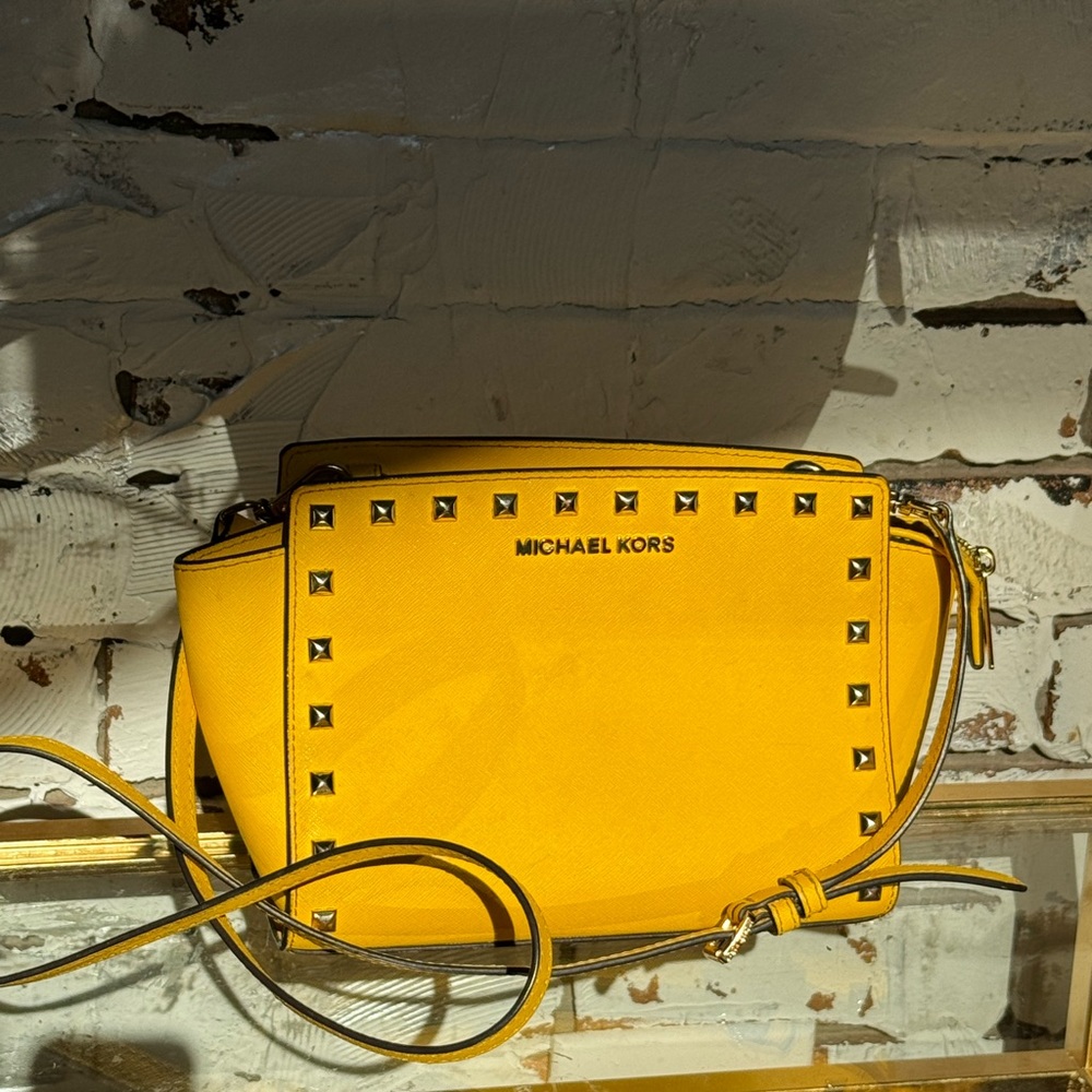MK Yellow Crossbody